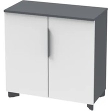 Vivense Tidy Kapaklı Ofis Dolabı, 80X81