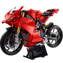 LEGO Technic Ducati Panigale V4 S Motosiklet Modeli Yapım Seti 42202