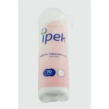 Bijuteri Net Ipek Disk Makyaj Temizleme Pedi 70 Adet - Beyaz