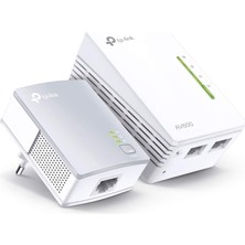 Tp-Link TL-WPA4220KIT 300MBPS AV600 Wi-Fi Powerline Extender Başlangıç Kiti, Kablosuz Menzil Genişle