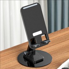 Greenart Alüminyum Tablet ve Telefon Standı, 360 Derece Ayarlanabilir Dönme Özelliği, Çok Amaçlı Mas