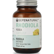Sepe Natural 60 Kapsül Rhodiola Rosea & B Vitamin Komplex x 387 mg Güçlü Formül Bağışıklık Destekli