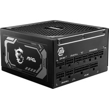 MSI Msı Mag A1250GL Pcıe5.1 1250W 80PLUS Gold Full Modüler Atx Güç Kaynağı Siyah