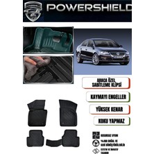 POWERSHIELD  Volkswagen Passat B6 2005-2010 Uyumlu Araca Özel 5d Premium Havuzlu Oto Paspas Takımı