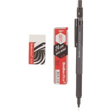 Scrikss Office Scrikss 3'lü Set Versatil Kalem 0.5 mm Antrasitsilgimin 0.5 mm
