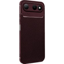 Eco Port Newface Tecno Spark 50 5g Auto Focus Karbon Kapak - Bordo