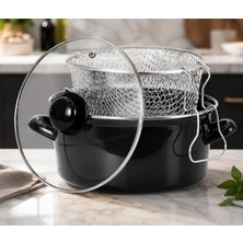 Elis Concept Emaye Kızartma Tenceresi 24 Cm/4lt