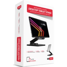 Empressco 4 Eksenli Metal 360 Derece Teleskopik Tüm Tablet Telefon Uyumlu Ayaklı Stand Tablet Tutucu TMS30