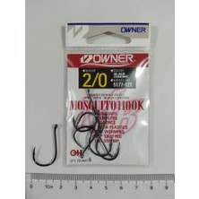 Owner 5177 Mosquito Hook Black Chrome Iğne