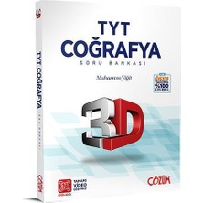 Akm Kitap Tyt 3D Coğrafya Tamamı Video Çözümlü Soru Bankası 3D Yayınları