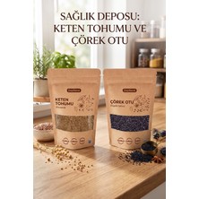 Doznest Sağlık Deposu: Keten Tohumu 200 gr ve Çörek Otu 200 gr