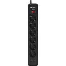 Dexim SP06AG 6 Port 1,5m Kablolu Akım Koruyucu Priz - Usb-A + Usb-C Portlu