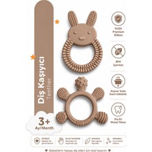 CKM Silikon Diş Kaşıyıcı Set Bpa Icermez