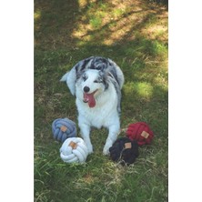 M-Pets Coto Whıte Ball 15CM Örgü Top Oyuncak