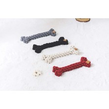 M-Pets Coto Grey Bone 30CM Örgü Kemik Oyuncak