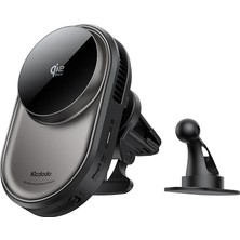 Mcdodo CH-8400 Magq Ultra 25W Tec Soğutmalı Qi2.2  Araç Içi Kablosuz Şarj Cihazı( Geri Çekilebilir Kablolu)