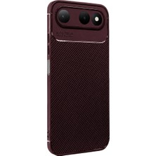 Eco Port Newface Tecno Spark 50 5g Auto Focus Karbon Kapak - Bordo