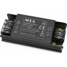 Eco Lounge 1 Adet Aqua Au 1537 Süper Slim 5A LED Trafosu 12V 60W