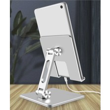 Empressco Tablet - Ipad Standı Metal Protatif Masaüstü Ayarlanabilir Stand MS-135