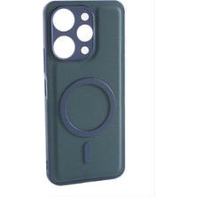 Bijuteri Net Xiaomi Redmi 12 Magsaff Kapak Kılıf - Siyah