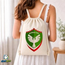 Ghostbastır Design Amedspor Büzgülü Keten Çanta C016