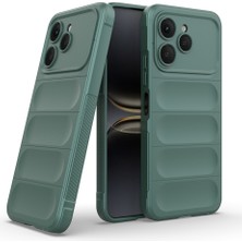 Tecno Spark 40 4g Uyumlu Zore Etnik Esnek Tpu Kadife Iç Yüzeyli Silikon Kılıf - Lyon Tech