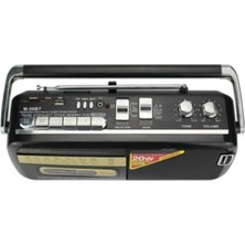 Eco Lounge Bluetooth Özellikli Siyah Nostaljik Radyo USB Sd Fm Radyo Fonksiyonlu 2 Yıl Garantili