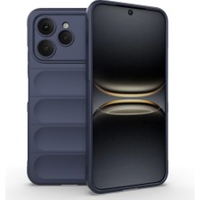 Tecno Spark 40 4g Uyumlu Zore Etnik Esnek Tpu Kadife Iç Yüzeyli Silikon Kılıf - Lyon Tech