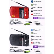 Eco Lounge Bluetooth Özellikli Siyah Nostaljik Radyo Fm Am Sw USB Tf Kart Destekli 2 Yıl Garantili