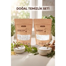 Doznest Doğal Temizlik Seti: Karbonat 500 gr ve Limon Tuzu 500 gr