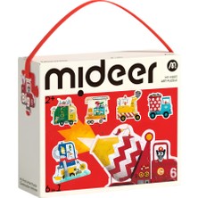 Mideer My First Puzzle Inşaat Araçları
