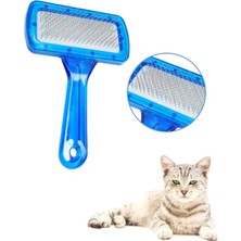 Eco Lounge Kedi Köpek Tarağı - Evcil Hayvan Tüy Toplama Tarağı - Metal Uçlu