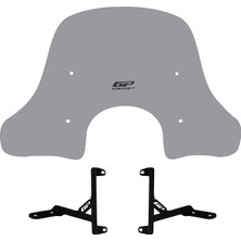 GP Kompozit Arora Cappucino 50 / 125 2019-2026 Uyumlu Ön Cam Gri - 42 cm