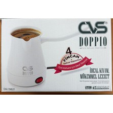 Cvs DN-19821 Doppıo  Elektrikli Cezve Türk Kahvesi Makinası 4 Fincan