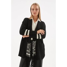 Fashion Friends 24K0138K1 Kadın Fermuarlı Hırka