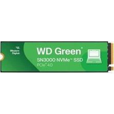 Wd Green SN3000 5000/4200MB/S WDS200T4G0E Pcıe 4.0 2280 M2 Nvme SSD 2tb Harddısk