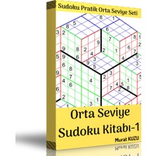 Sudoku Orta Seviye Bulmaca Kitabı-1