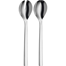Wmf Salata Servis Seti, 30 Cm, Büyük Boy, Salata Çatalı ve Servis Kaşığı, Cromargan® Yüksek Ka