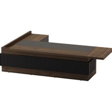 Vivense Cool Ofis Masası Sağ, Bilboa, 220 cm