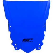 GP Kompozit Yamaha R25 2015-2018 Uyumlu Ön Cam Mavi - 30 cm