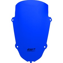 GP Kompozit Yamaha R25 2019-2025 Uyumlu Spor Ön Cam Mavi - 40 cm