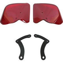Gp Kompozit Yamaha Nmax 125 / 155 2023-2024 Uyumlu Elcik Koruma Kırmızı