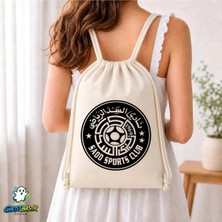 Ghostbastır Design Sadd Sports Club Büzgülü Keten Çanta C266