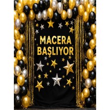 Promisebackdrop2 150X200 cm ,macera Başlıyor ,okul Etkinlik Kumaş Fon