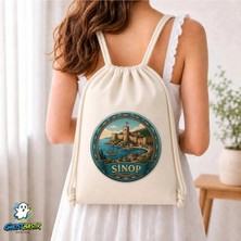 Ghostbastır Design Sinop Büzgülü Keten Çanta C280