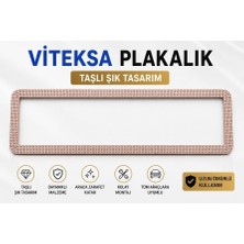 Viteksa Plakalık Takkolay Taşlı Rose Gold 1 Adet