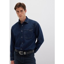 Aıdan Mavi Black Vintage Indigo Mavisi