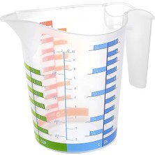 Titiz Kullan At Market Plastik Ölçü Kabı 1000ML 123X100X126 mm 1 Adet