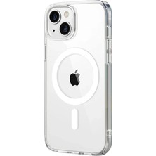 sbodurhome    iPhone 14 Combo Sert Şeffaf Magsafe Kapak - Şeffaf