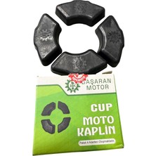 Başaran Motor Cup 100 / 110 cc Kaplin Lastiği – Arka Dişli Takozu 4'lü Set